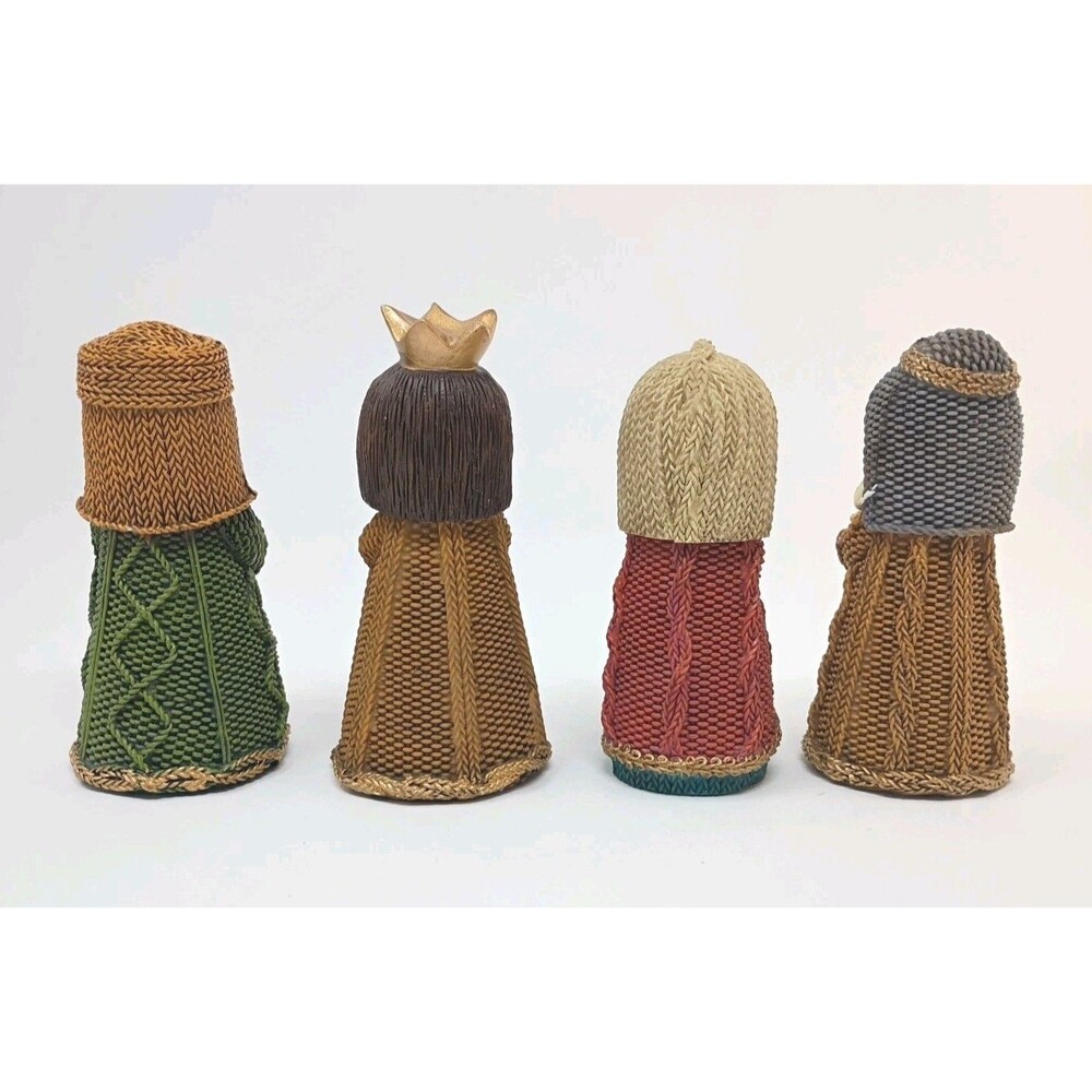 Christmas Nativity Set Tabletop Resin  Complete Set - Picture 6 of 16